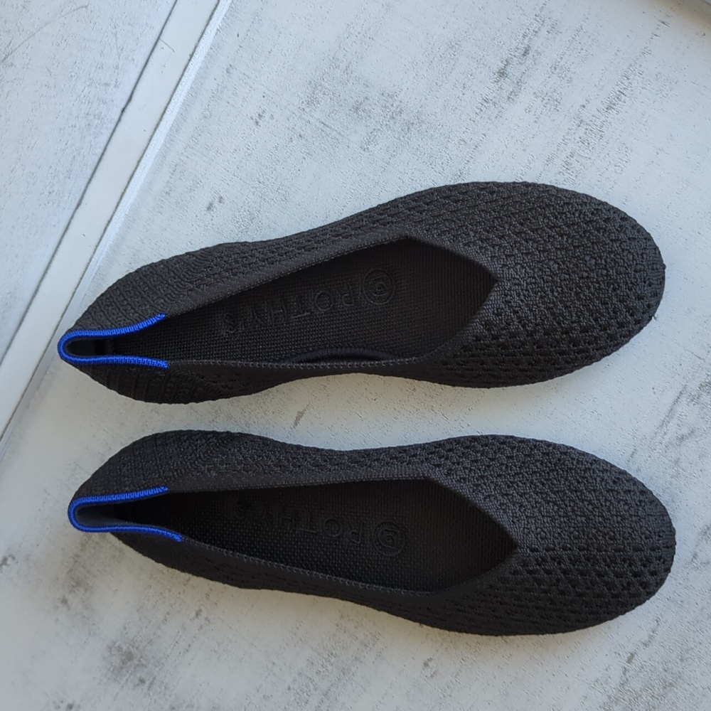 ❤️ ROTHYS HONEYCOMB ROUND TOE WOMEN'S FLATS SHOES - Picture 5 of 15